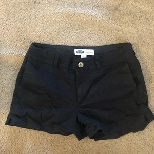 Size 4 black shorts